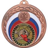 Медаль №92-196 (Волейбол, диаметр 50 мм (Медаль цвет бронза плюс жетон для вклейки) Место для вставок: обратная сторона диаметр 45 мм)