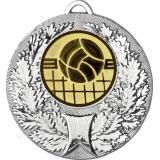 Медаль №966-192 (Волейбол, диаметр 50 мм (Медаль цвет серебро плюс жетон для вклейки) Место для вставок: обратная сторона диаметр 45 мм)