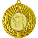 Медаль №980-192 (Легкая атлетика, диаметр 50 мм (Медаль цвет золото плюс жетон для вклейки) Место для вставок: обратная сторона диаметр 45 мм)