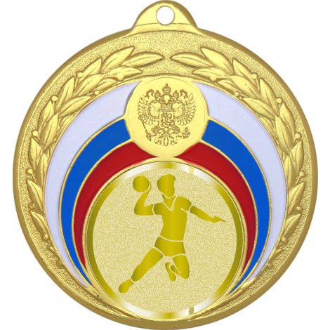 медаль №981-196 (гандбол, диаметр 50 мм (медаль цвет золото плюс жетон для вклейки) место для вставок: обратная сторона диаметр 45 мм) медаль №981-196 (гандбол, диаметр 50 мм (медаль цвет золото плюс жетон для вклейки) место для вставок: обратная сторона диаметр 45 мм)