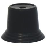 Цоколь BS 010 (пластик черный, D-45 мм, H-52 мм)